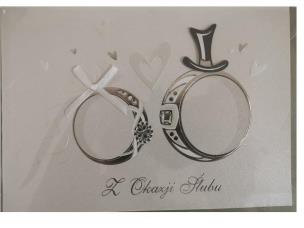 Opakowanie Karnet ślubny B6 Premium 34 + koperta