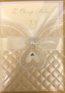 Opakowanie Karnet ślubny B6 Premium 46 + koperta