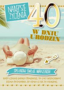 Opakowanie Karnet Urodziny GM-646