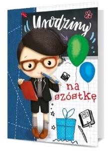 Opakowanie Karnet Urodziny K. B6-1895