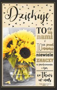 Opakowanie Kartka Dziękuję U60