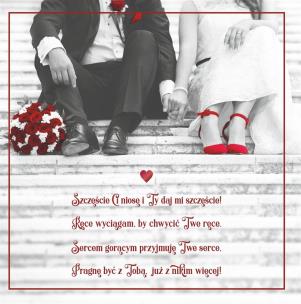 Opakowanie Kartka kw okolicznościowa Ślub KWS01