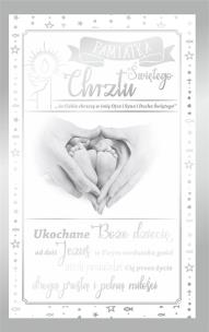Opakowanie Kartka okolicznościowa Chrzest CH01