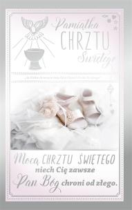 Opakowanie Kartka okolicznościowa Chrzest CH03