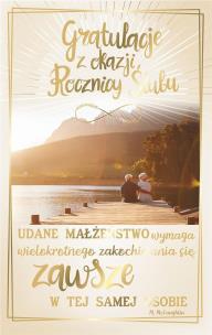 Opakowanie Kartka okolicznościowa Rocznica Ślubu R03