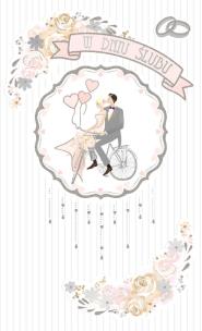 Opakowanie Kartka okolicznościowa Ślub SP05