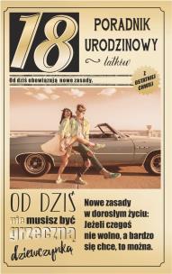Opakowanie Kartka okolicznościowa Urodziny 18 U15