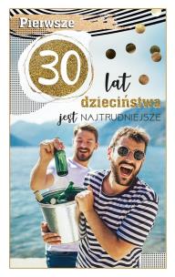 Opakowanie Kartka okolicznościowa Urodziny 30 DH01