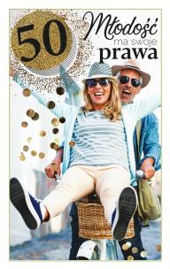 Opakowanie Kartka okolicznościowa Urodziny 50 DH03
