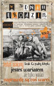 Opakowanie Kartka okolicznościowa Urodziny U37