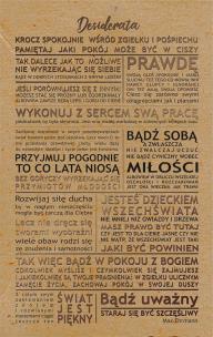 Opakowanie Kartka Tekstowa T04