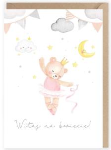 Opakowanie Kartka z okacji narodzin dziewczynka K104
