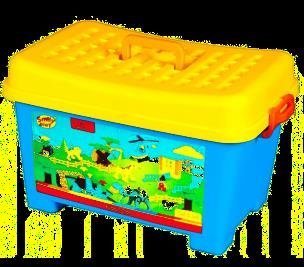 Opakowanie Klocki zoo 112 elementów