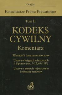 Okładka książki Kodeks cywilny T.2 Komentarz