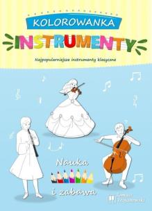 Okładka książki Kolorowanka instrumenty