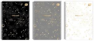 Opakowanie Kołozeszyt A4/100K kratka Perf Met Dream (5szt)