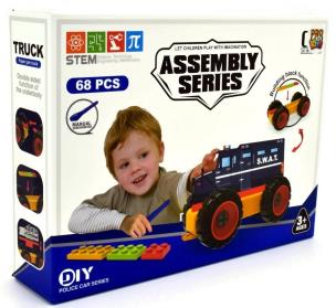 Opakowanie Konstruktor pojazd samochód 68 el.