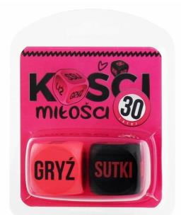Opakowanie Kości Miłości 30 latki (różowo-czarne)