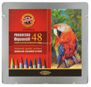 Opakowanie Kredki Progresso Aquarell 48 kolorów