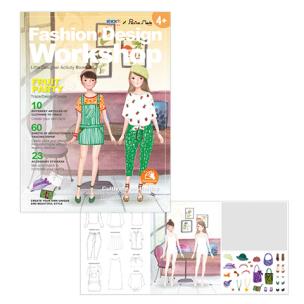 Opakowanie Książka do zabawy zaprojektuj strój owocowe przyjęcie