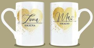 Opakowanie Kubek komplet Q 859 Ślub (Idealny Mąż/Żona)