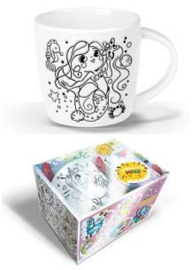 Opakowanie Kubek Pokoloruj Mnie PKM-005 Syrenka