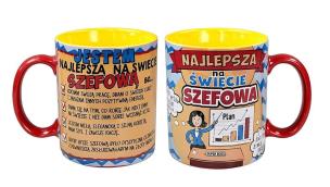 Opakowanie Kubek Q 680 Najlepsza szefowa (The Best)