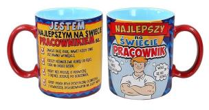 Opakowanie Kubek Q 684 Najlepszy pracownik (The Best)