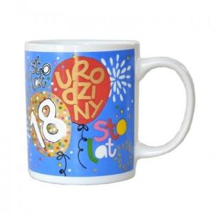 Opakowanie Kubek Q 771 Urodziny 18 balony