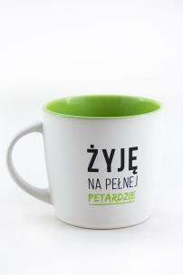 Opakowanie Kubek - Żyję na pełnej petardzie
