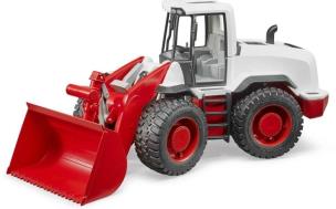 Opakowanie Ładowarka czołowa kołowa biało czerwona