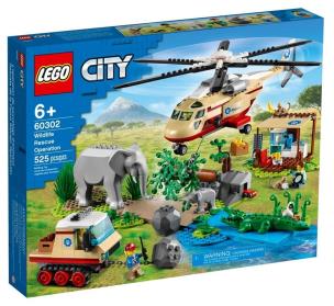 Opakowanie Lego CITY 60302 Na ratunek dzikim zwierzętom
