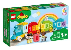 Opakowanie Lego DUPLO 10954 Pociąg z cyferkami nauka liczenia