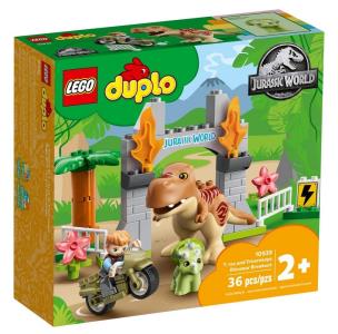 Opakowanie Lego DUPLO Ucieczka tyranozaura i triceratopsa