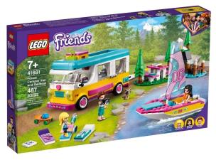 Opakowanie Lego FRIENDS Leśny mikrobus kempingowy i żaglówka