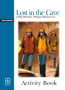 Okładka książki Lost in the Cave Activity Book MM PUBLICATIONS
