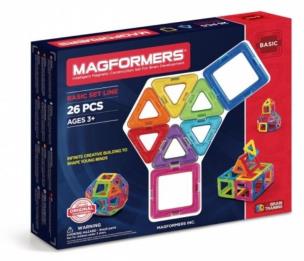 Opakowanie Magformers Klocki magnetyczne 26 elementów