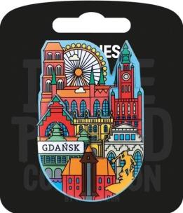 Opakowanie Magnes I love Poland Gdańsk ILP-MAG-C-GD-10