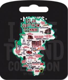 Opakowanie Magnes I love Poland Katowice ILP-MAG-A-KAT-15