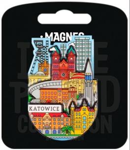 Opakowanie Magnes I love Poland Katowice ILP-MAG-C-KAT-05