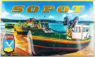 Opakowanie Magnes I love Poland Sopot ILP-MAG-C-SOP-15