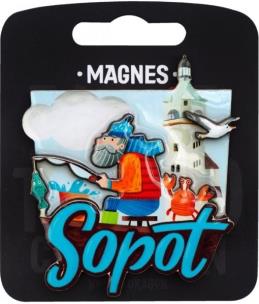 Opakowanie Magnes I love Poland Sopot ILP-MAG-C-SOP-20