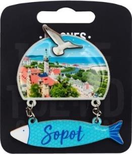 Opakowanie Magnes I love Poland Sopot ILP-MAG-D-SOP-19