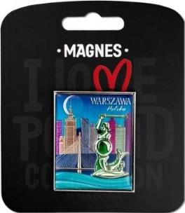 Opakowanie Magnes I love Poland Warszawa ILP-MAG-C-WAR-28