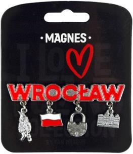 Opakowanie Magnes I love Poland Wrocław ILP-MAG-E-WR-12