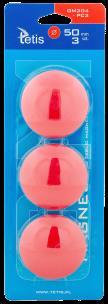 Opakowanie Magnesy do tablic Tetis czerwone gładkie 50mm/3