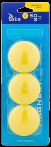 Opakowanie Magnesy do tablic Tetis żółte gładkie 50mm/3