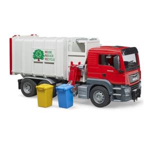 Opakowanie MAN TGS Śmieciarka z bocznym załadunkiem i koszami