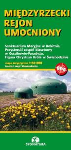 Okładka książki Mapa tur. - Międzyrzecki Rejon Umocniony 1:50 000