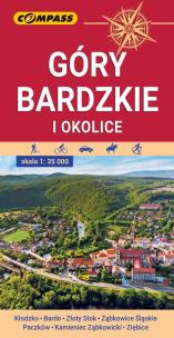 Okładka książki Mapa turystyczna Góry Bardzkie i okolice 1:35 000